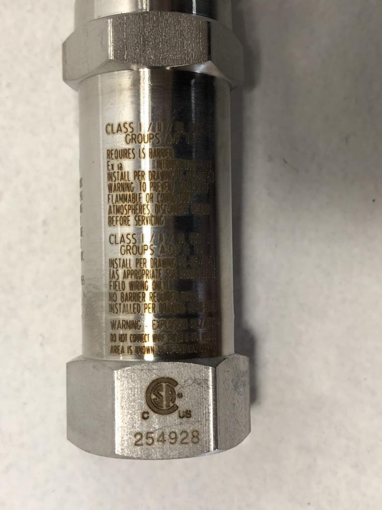 Murphy Pressure Transmitter Model PXT-K-1000